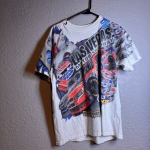 Chase Authentics NASCAR Las Vegas Motor Speedway Racing T Shirt